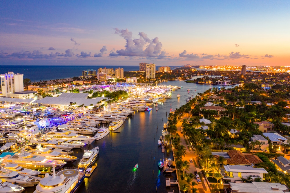 Twilight,Photo,Fort,Lauderdale,Boat,Show,2019